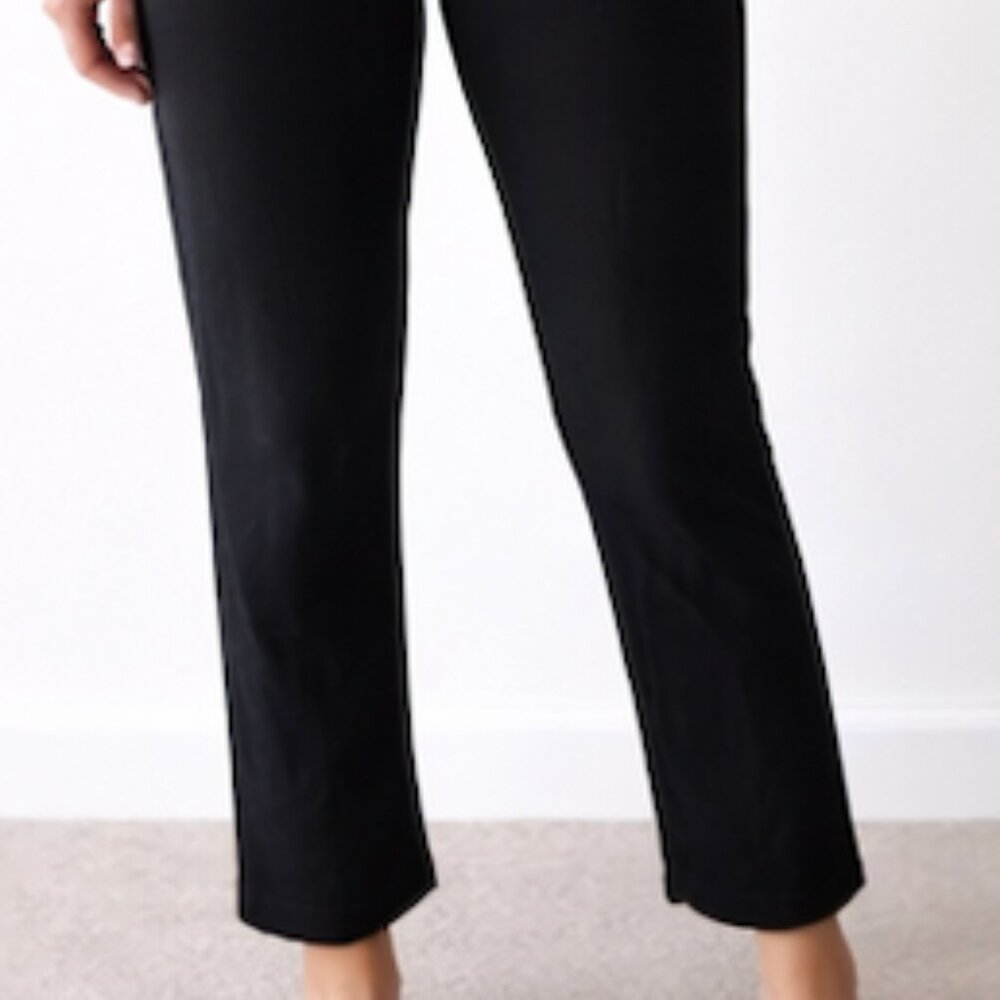 Black Linen Trousers